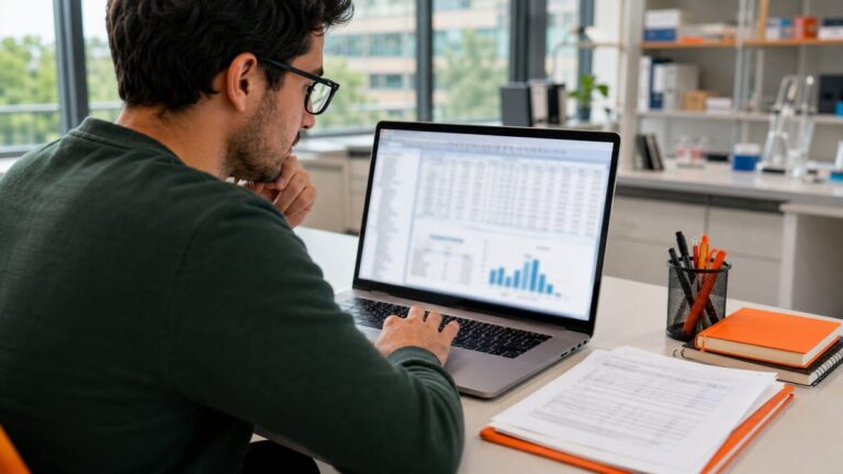 how to analyze Likert scale data in SPSS - postgraduate student analyzing questionnaire responses