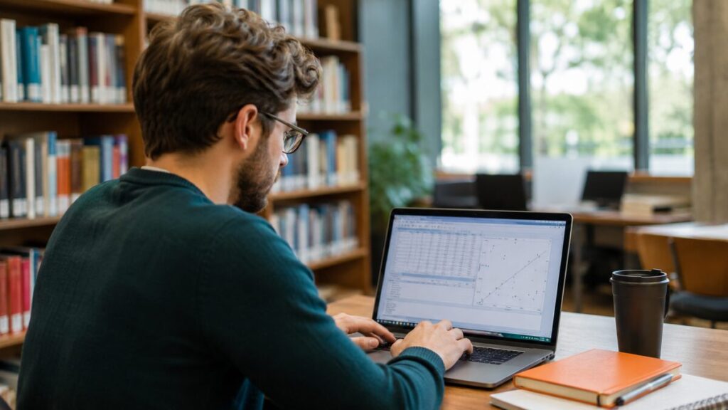 Pearson correlation in SPSS - postgraduate student completing Pearson product-moment correlation in SPSS