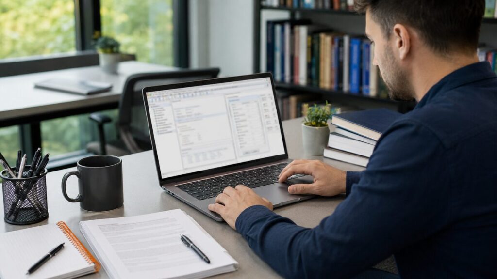 PROCESS macro SPSS tutorial - postgraduate student completing PROCESS macro analysis in SPSS