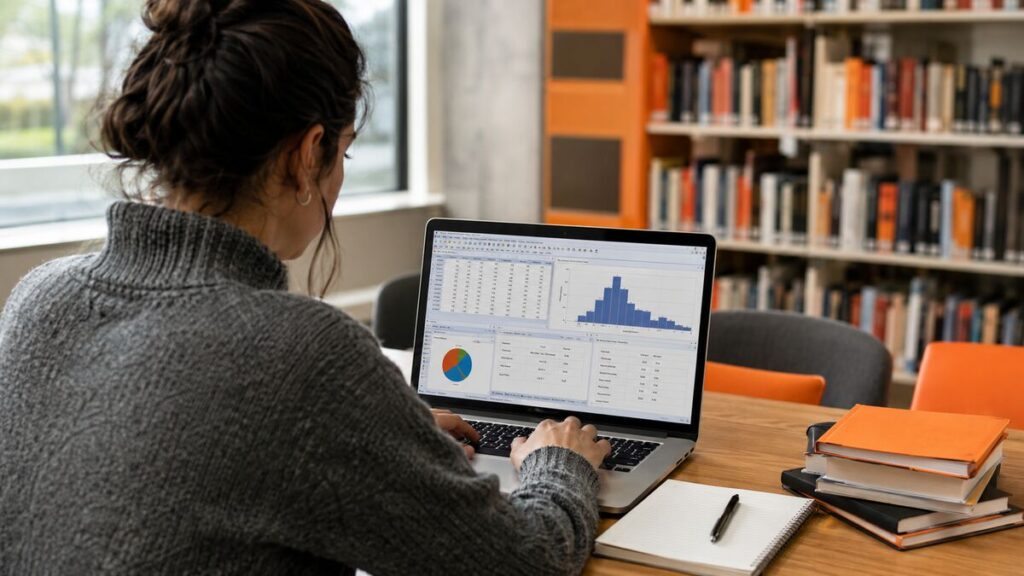 SPSS descriptive statistics help - student summarising dissertation data