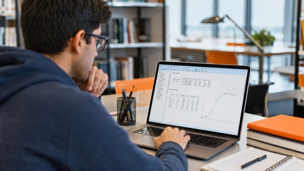 SPSS logistic regression help - student modelling a binary outcome