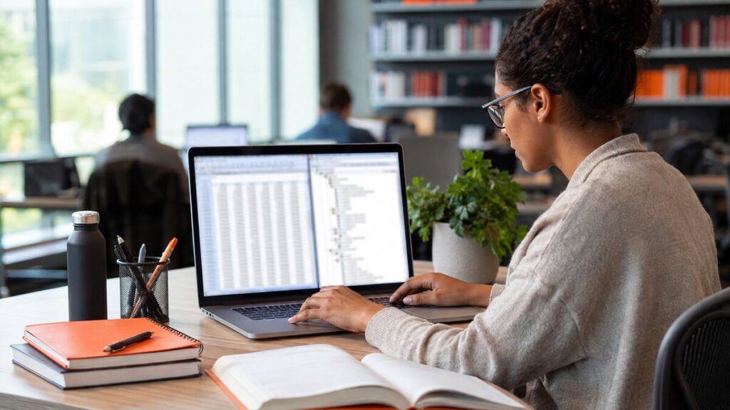 how to analyze dissertation data using SPSS - postgraduate student completing question mapping, preparation, analysis, and reporting in SPSS