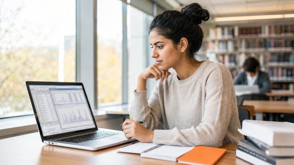 online SPSS dissertation help - postgraduate student completing file audit, reproducible syntax, and annotated output in SPSS