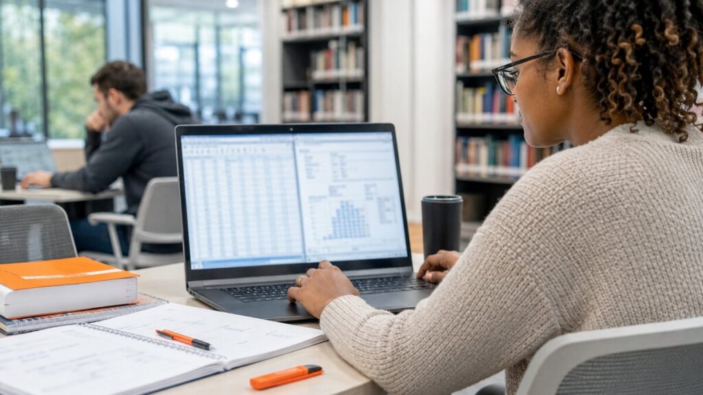 quantitative dissertation analysis plan - postgraduate student completing pre-analysis specification, diagnostics, and inference in SPSS