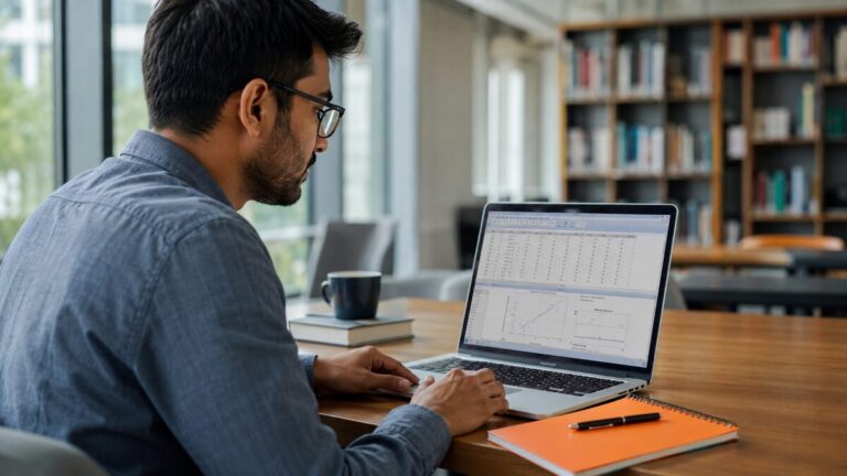 simple linear regression in SPSS - postgraduate student completing simple linear regression in SPSS