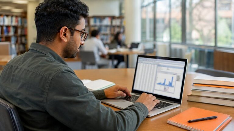 SPSS dissertation help USA - postgraduate student completing analysis scoping, test selection, and APA reporting in SPSS